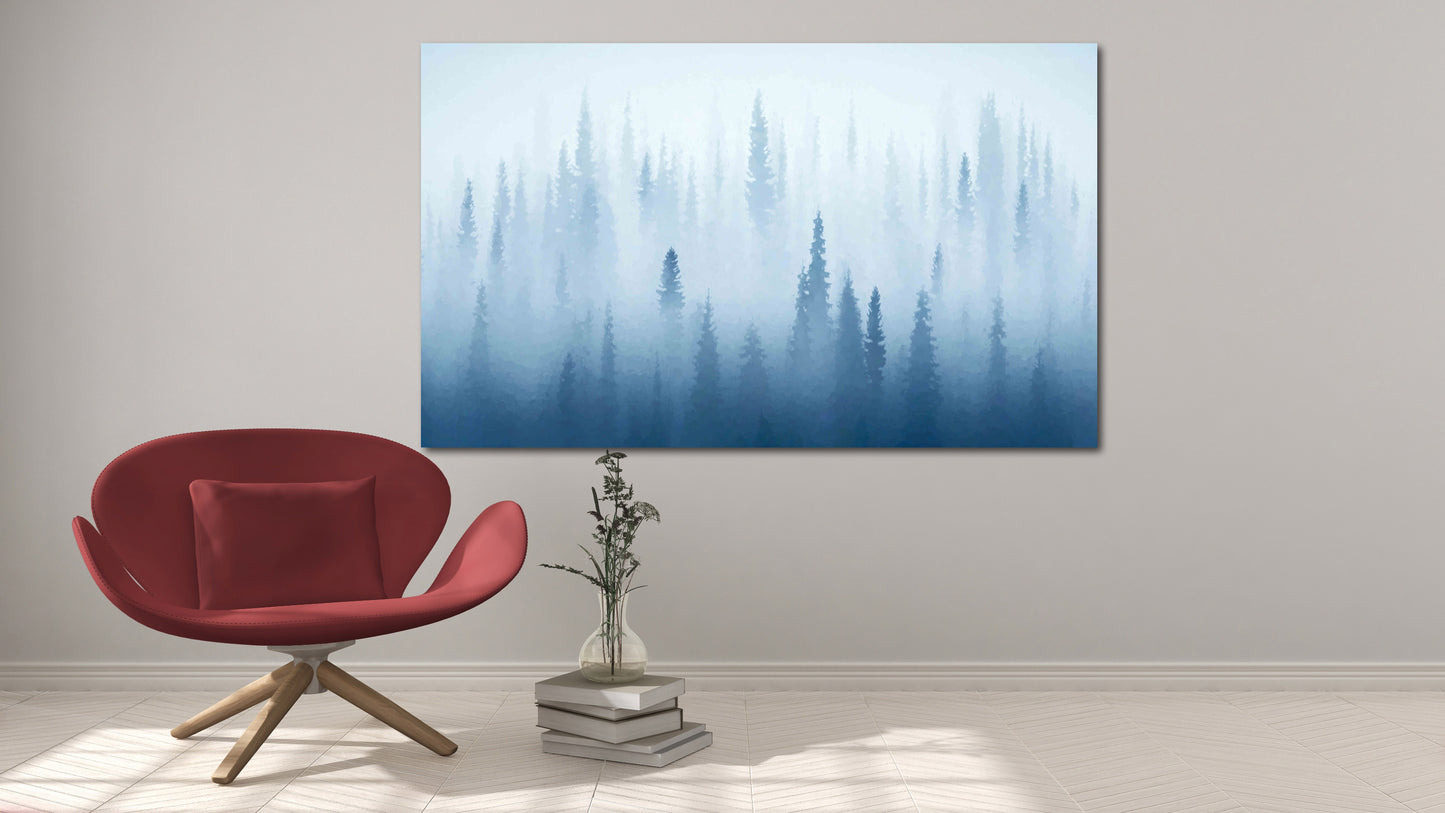 Wald-Wandbilder auf Leinwand, Wanddekoration für Zuhause, Leinwandgemälde, Geschenk zur Wohnungseinweihung und Hochzeit, Bauernhaus-Wanddekoration, mehrteilige Wandkunst