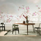Moderne Fototapete mit Blumen, für das Interieur „Blütenpoesie“