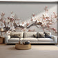 3D-Fototapete mit blühendem Magnolienzweig „Magnolienzauber“