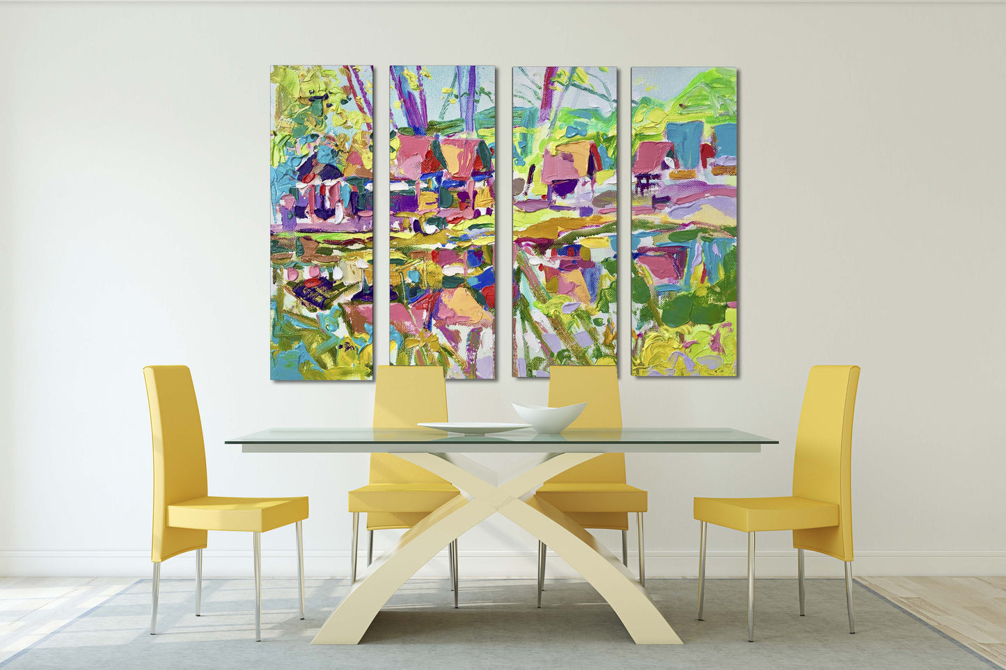 Mehrteilige Wandkunst, abstrakte Leinwand, trendige Wandkunst, Abstrakte Wandkunstgemälde auf Leinwand, Wohnwanddekoration, abstrakter Druck, moderne Wandkunst