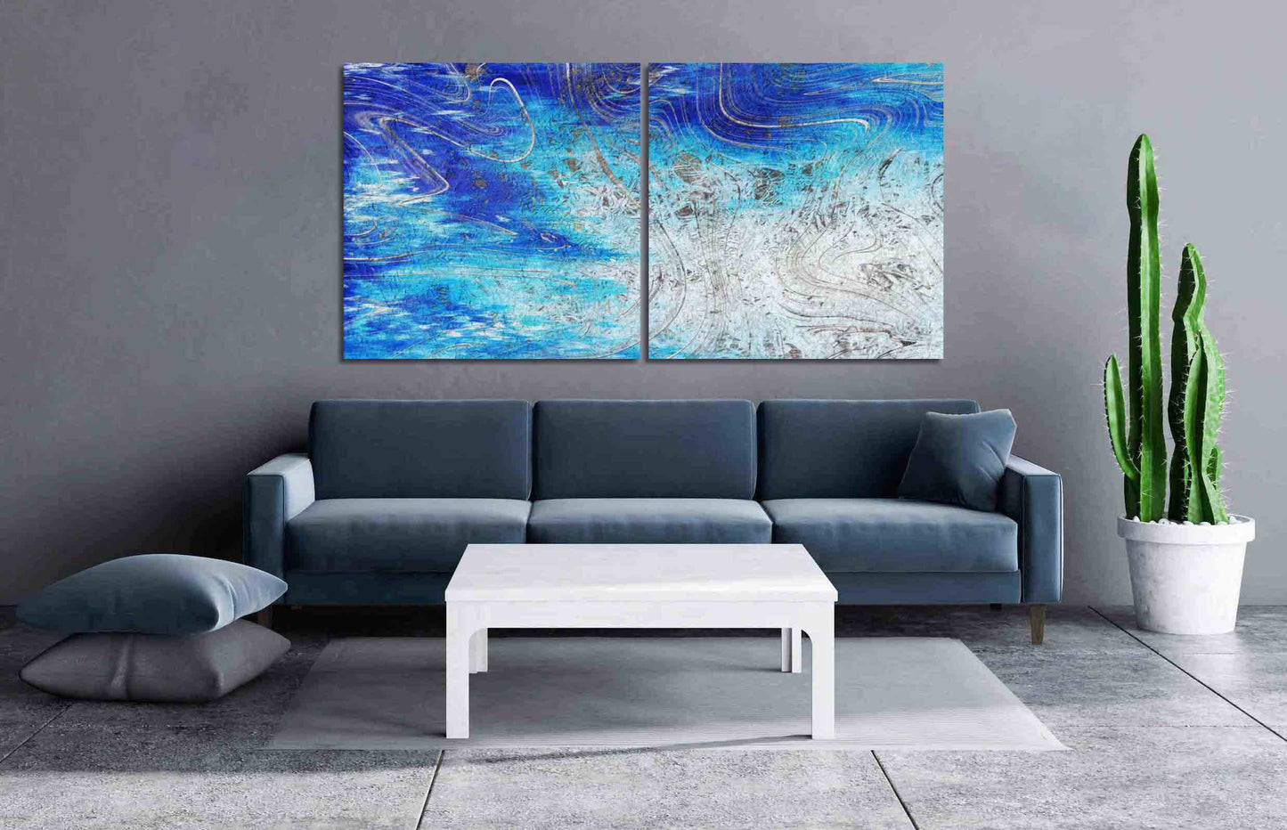 Moderne abstrakte Kunst Abstrakte Malerei Abstrakter Druck Abstrakte Leinwand Trendy Wandkunst Extra große Wandkunst Multi Panel Wandkunst Wohndekor