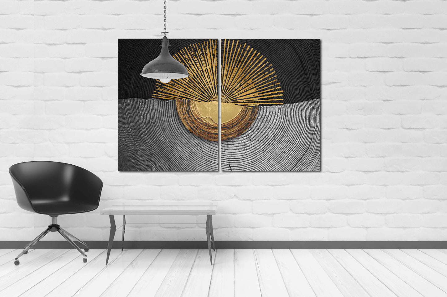 Abstrakte geometrische Wandkunst, mehrteilige Wandkunst, abstrakte Leinwand, trendige Wandkunst, große abstrakte schwarze Wandkunst, luxuriöse Wandkunst