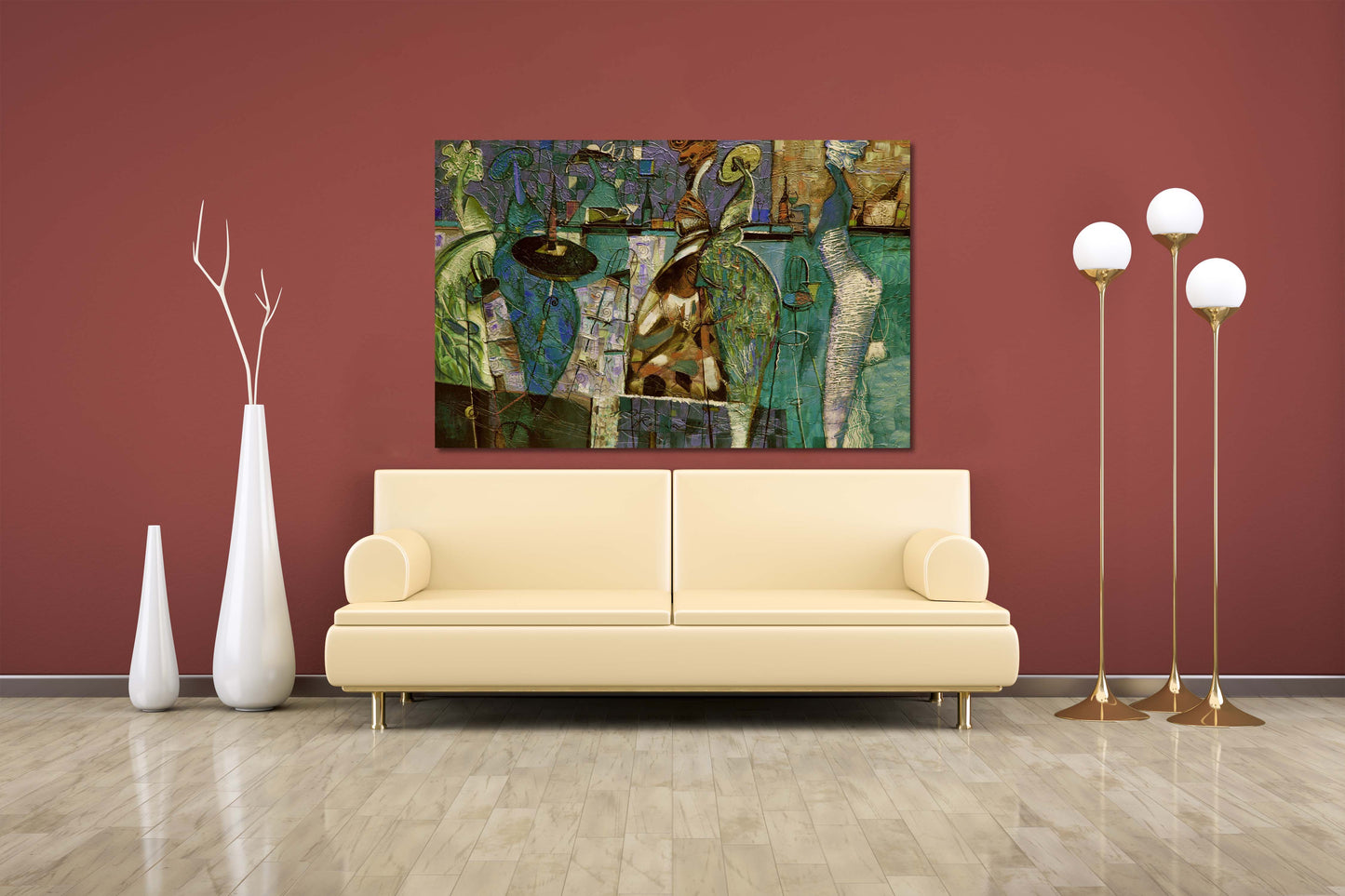 Frau Figur abstrakt Abstrakte Wandkunst Gemälde auf Leinwand Abstrakter Kunstdruck Mehrteilige Wandkunst Abstrakte Leinwand Trendy Wandkunst