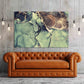 Marmor-Wand-Dekor Marmor Leinwand abstrakte abstrakte Wandkunst Gemälde auf Leinwand Multi-Panel-Wand-Kunst Marmor Leinwand Pour Malerei
