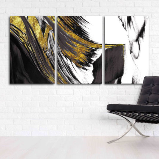 Abstrakter Kunstdruck, moderne abstrakte Kunst, mehrteilige Leinwand, Wanddekoration für Räume, abstrakte Wandkunst, abstraktes Gemälde, extragroße Wandkunst