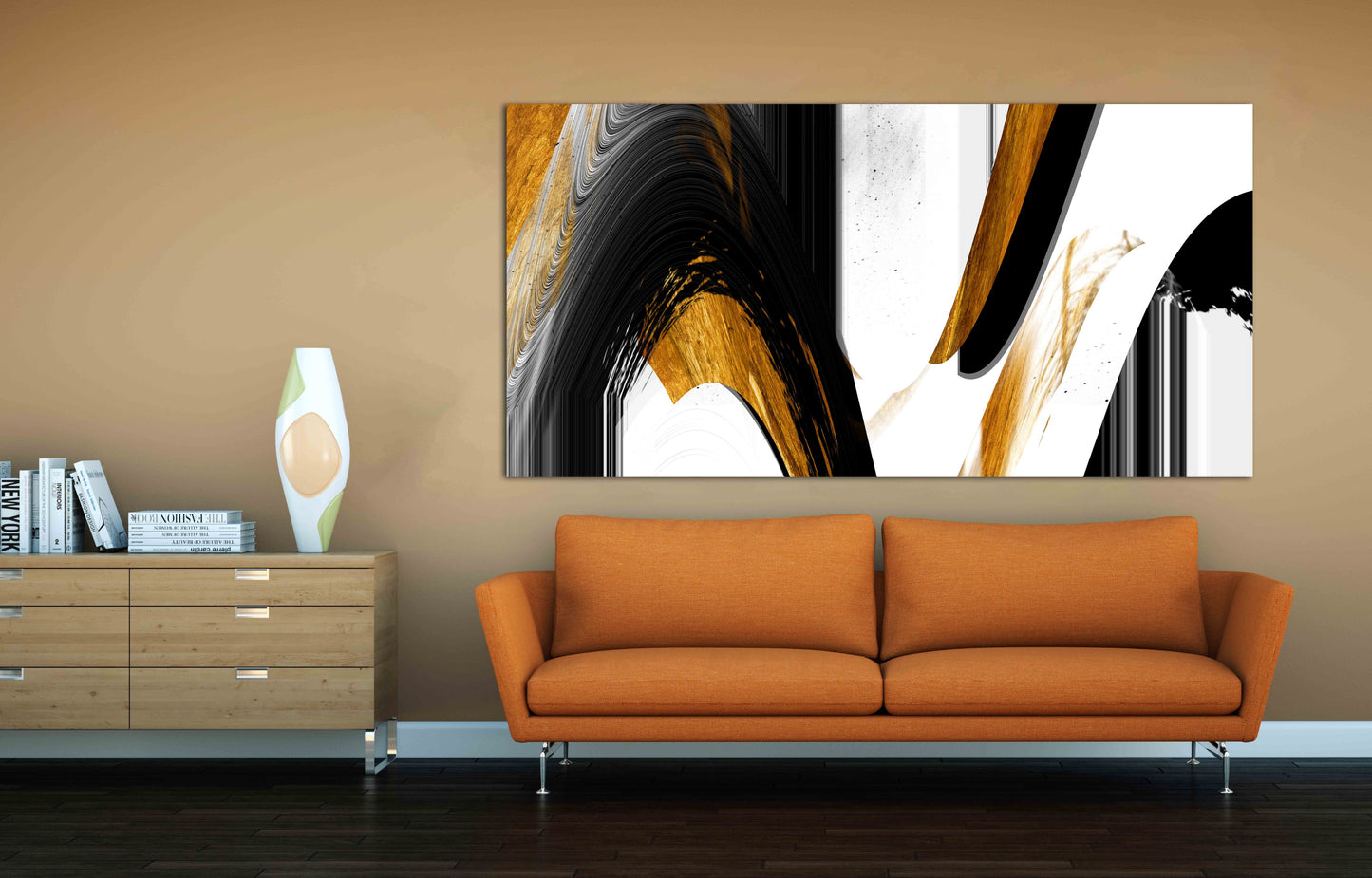 Abstrakter Kunstdruck, moderne abstrakte Kunst, mehrteilige Leinwand, Wanddekoration für Räume, abstrakte Wandkunst, abstraktes Gemälde, extragroße Wandkunst