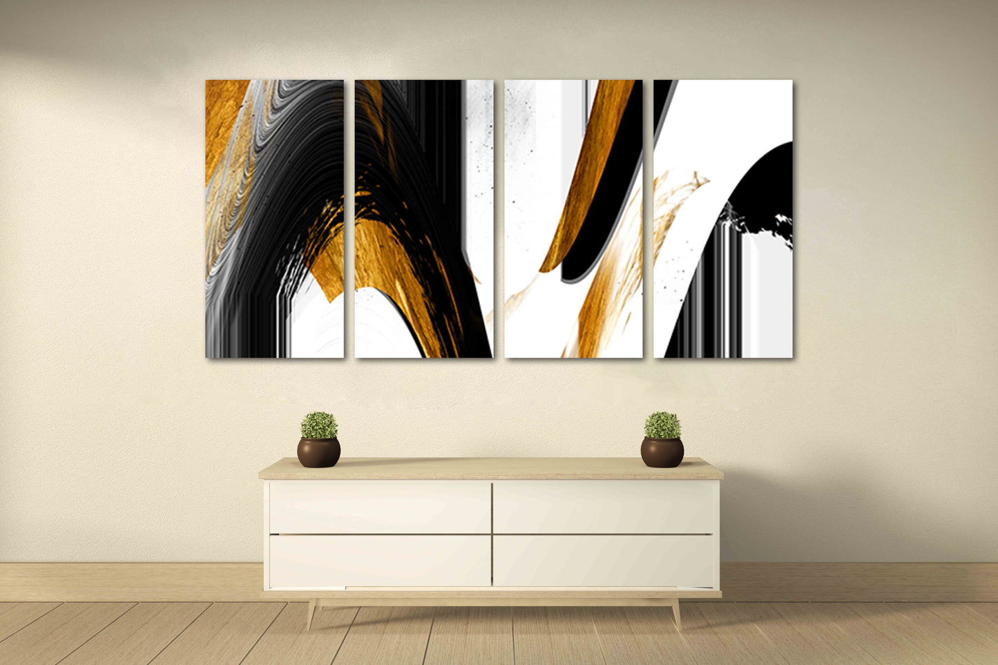 Abstrakter Kunstdruck, moderne abstrakte Kunst, mehrteilige Leinwand, Wanddekoration für Räume, abstrakte Wandkunst, abstraktes Gemälde, extragroße Wandkunst