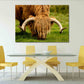 Bull Print Home Wand Dekor Schlafzimmer Tier Malerei Wildes Tier für Schlafzimmer Wohnzimmer Küche Wandkunst