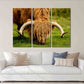 Bull Print Home Wand Dekor Schlafzimmer Tier Malerei Wildes Tier für Schlafzimmer Wohnzimmer Küche Wandkunst
