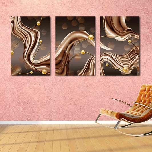 Abstrakte Wandkunst Abstrakte Malerei Wanddekoration für Zuhause Moderne abstrakte Kunst Mehrteilige Leinwand-Wandkunst Leinwandgemälde