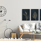 Pflanzenwandkunst, Blumengemälde, dekoratives Geschenk, minimalistische Kunst, druckbare Wandkunst, Blumen, Leinwand, Blätter, Wandkunst, 3er-Set Drucke