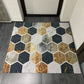 Rutschfester Flurteppich, Fußmatte für den Eingangsbereich „Geometrie“