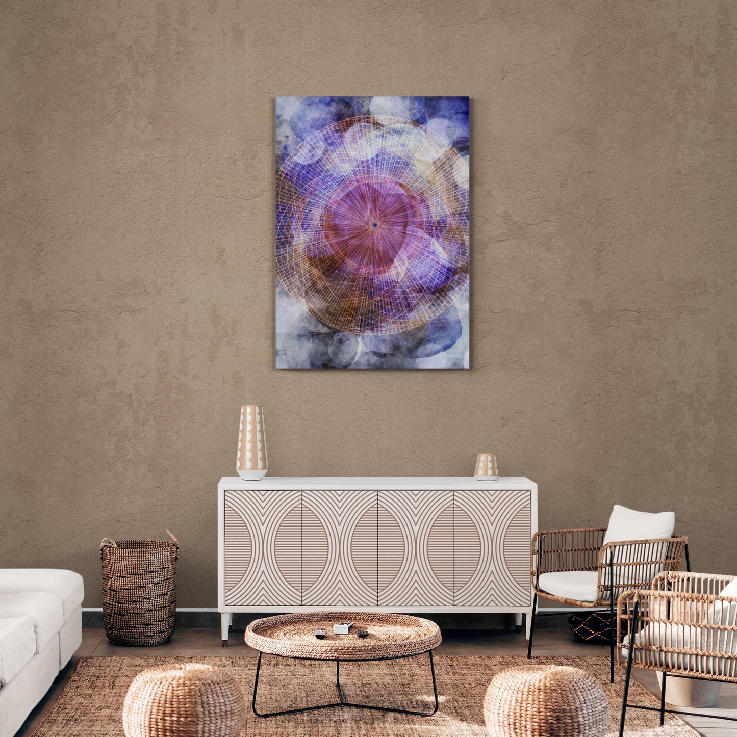 Abstrakte Wandkunst, Mystery-Leinwanddruck, gerahmter Kunstdruck, moderne Wandkunst, druckbare Wandkunst, Kunstwerk im Aluminiumrahmen, Geschenk für den Chef, Bürowandkunst