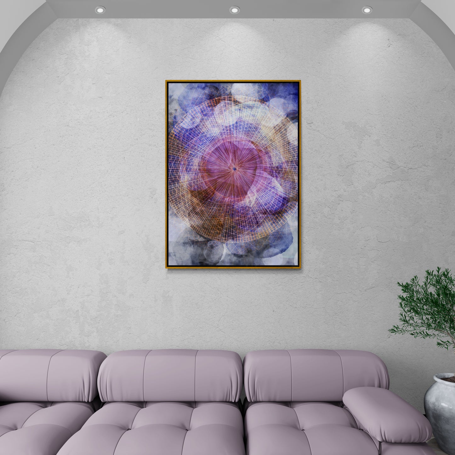 Abstrakte Wandkunst, Mystery-Leinwanddruck, gerahmter Kunstdruck, moderne Wandkunst, druckbare Wandkunst, Kunstwerk im Aluminiumrahmen, Geschenk für den Chef, Bürowandkunst