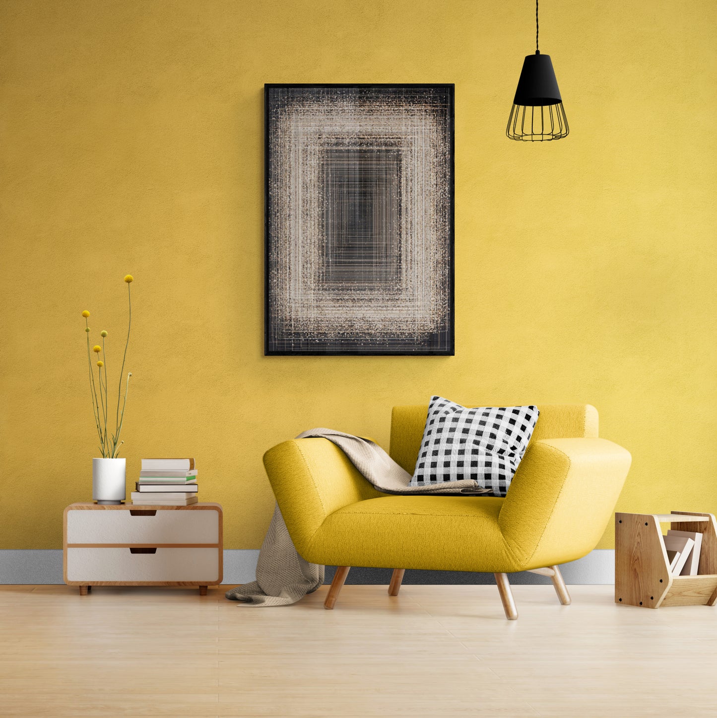 Abstrakte schwarz-weiße Wandkunst, gerahmtes zeitgenössisches Kunstwerk, großer Leinwanddruck über dem Bett, Wandkunst fürs Wohnzimmer, Geschenke für ihn