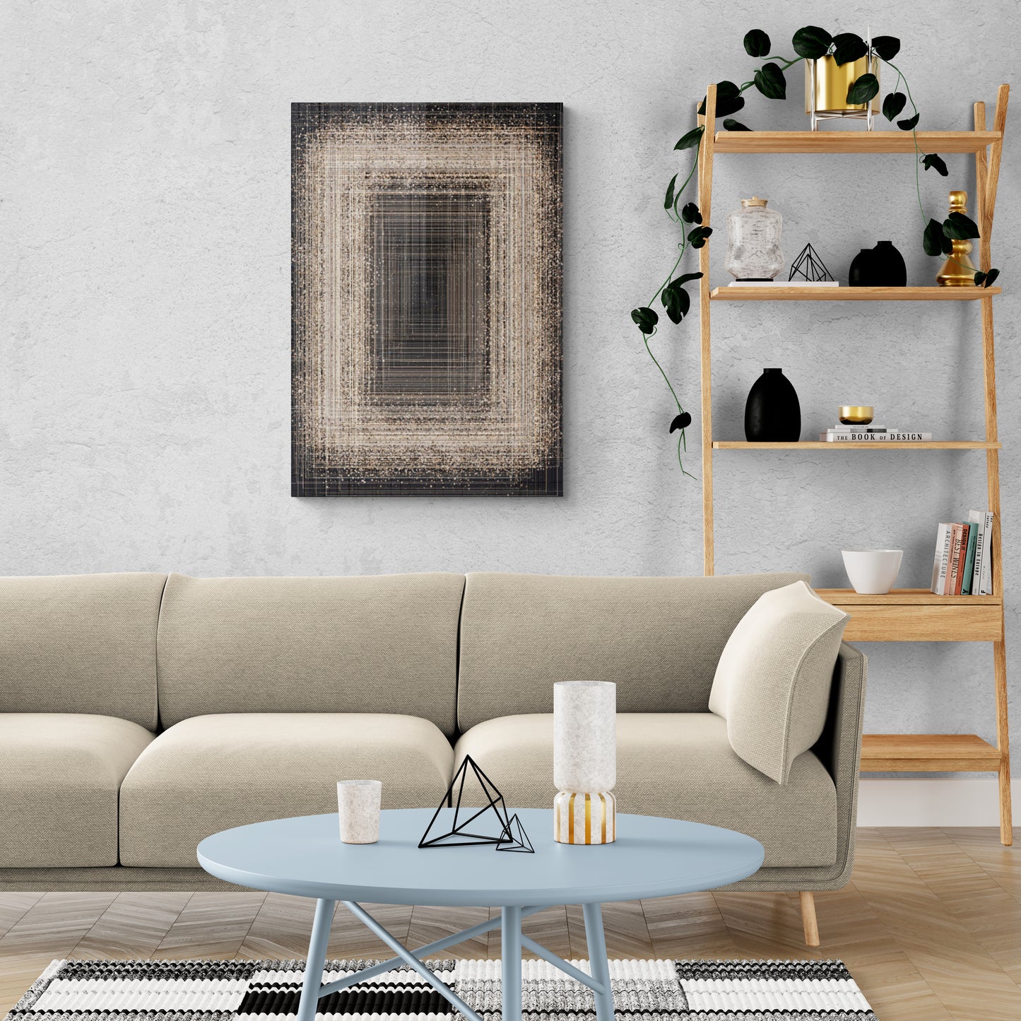 Abstrakte schwarz-weiße Wandkunst, gerahmtes zeitgenössisches Kunstwerk, großer Leinwanddruck über dem Bett, Wandkunst fürs Wohnzimmer, Geschenke für ihn