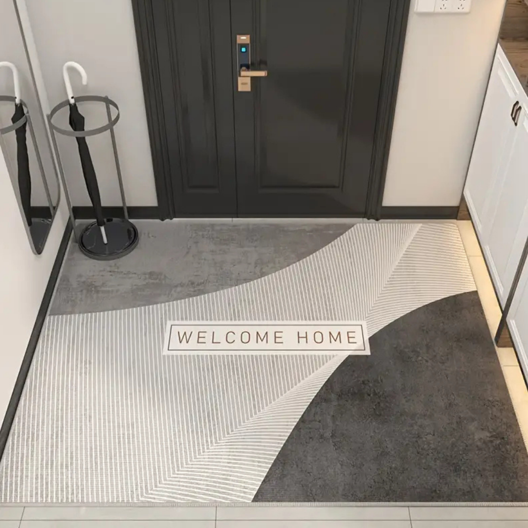 Universelle Fußmatte, Eingangsmatte "Grauer Rand"