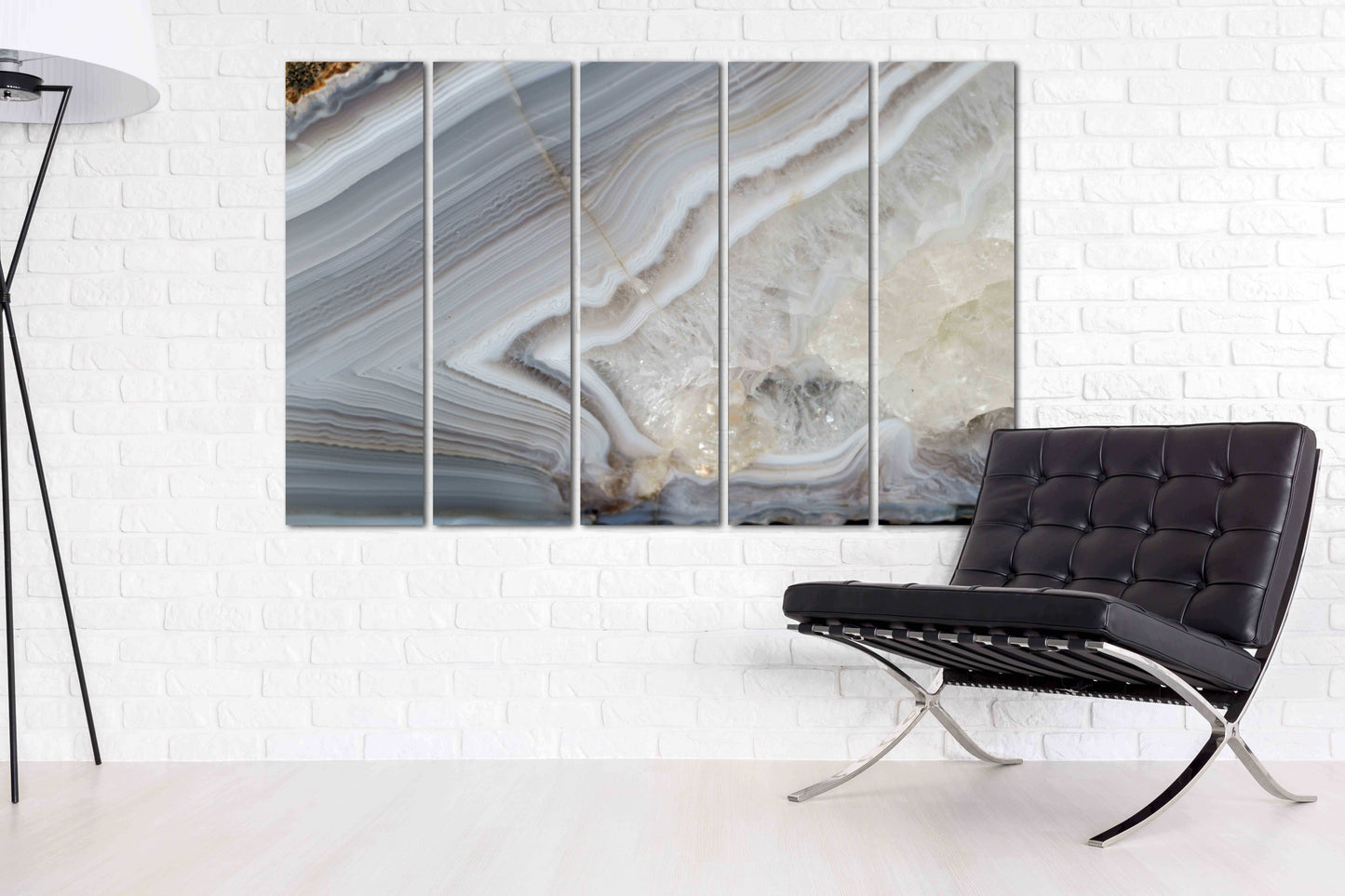 Hellblaues Wanddekor aus Marmor, Wandkunst aus blauem Marmor, Wanddekoration für Zuhause, extra große Wandkunst, moderne abstrakte Kunst, 3-teilige Wandkunst