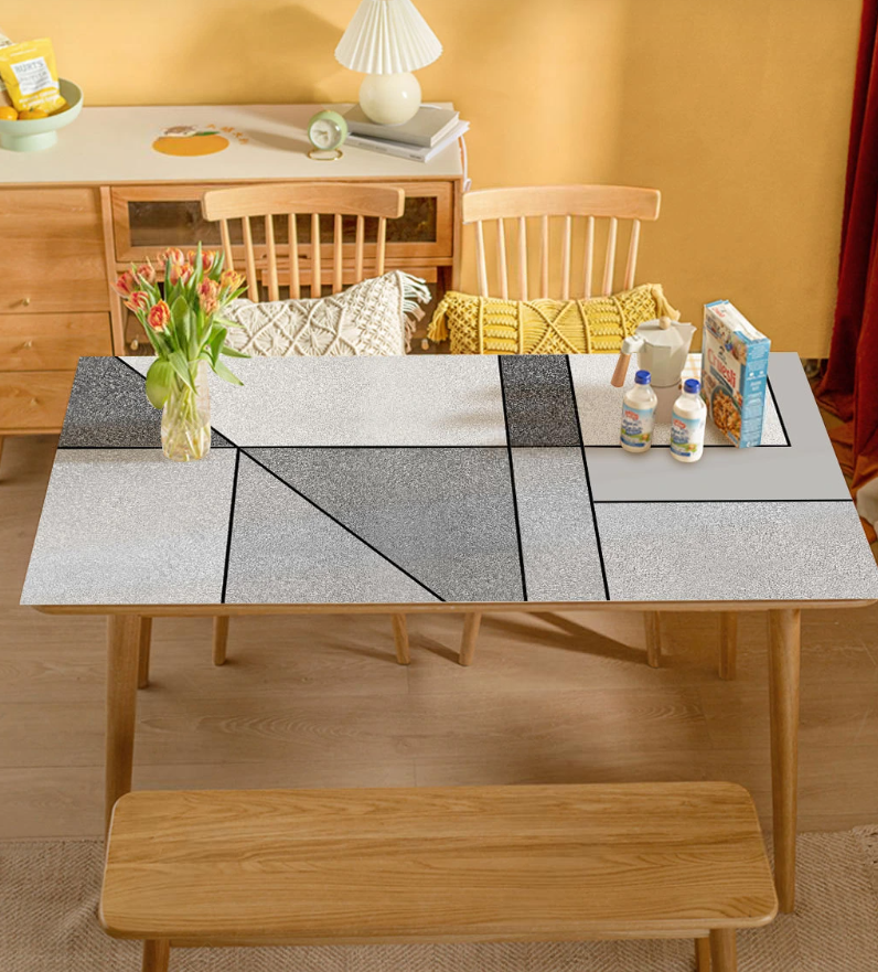 Tischdecke für den Esstisch, Tischschutz "Geometrie"