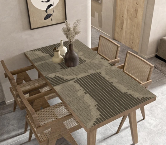 Wasserdichte Tischdecke, Tischüberwurf "Papier"