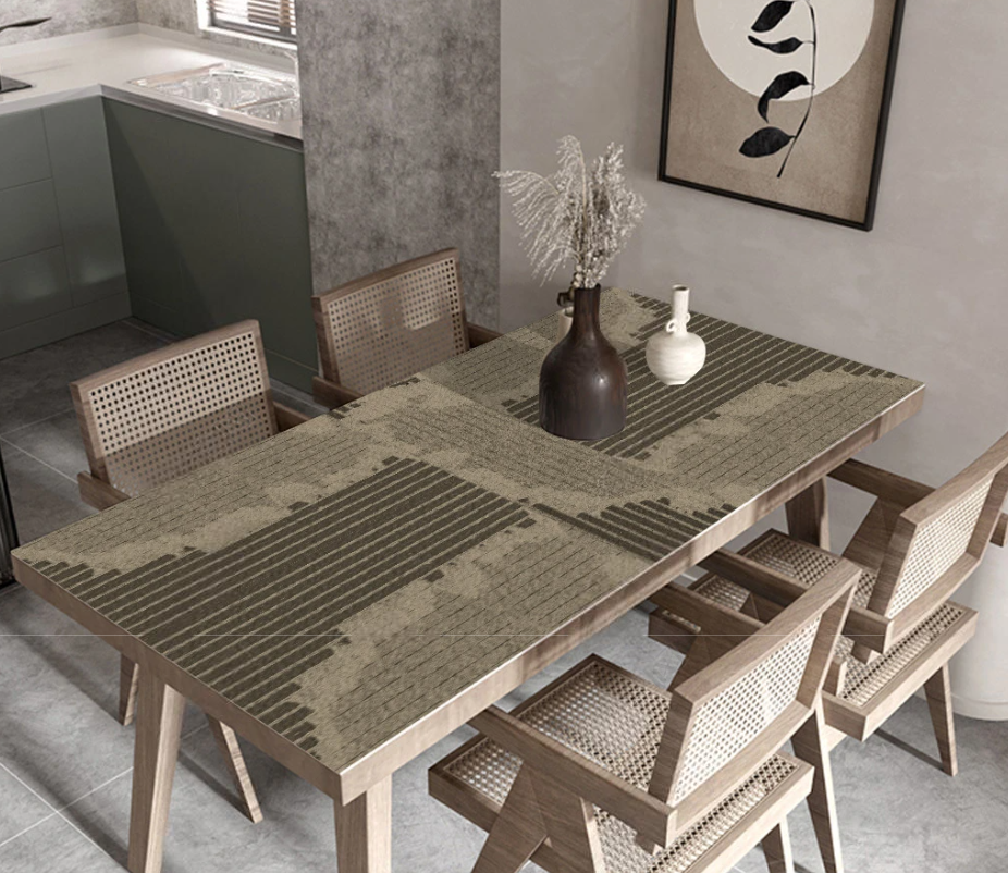 Wasserdichte Tischdecke, Tischüberwurf "Papier"