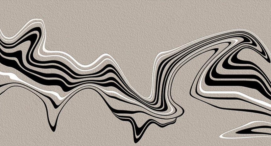 Wasserfeste PVC-Tischdecke für die Küche, Küchenauflage mit Lederstruktur „Paint Stains“