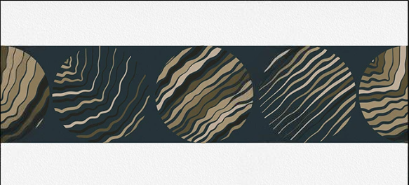 Tischdecke mit Muster aus PVC für den Esstisch, stilvolle Küchenabdeckung „Coffee Texture“