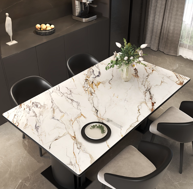 Dichte PVC-Tischdecke für den Küchentisch „Helle Stimmung“