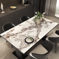 Stylische Tischdecke mit abstraktem Print „Abstrakte Harmonie“