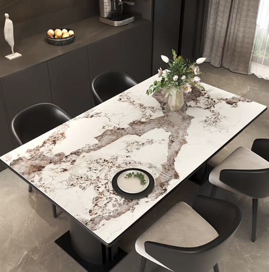 Stylische Tischdecke mit abstraktem Print „Abstrakte Harmonie“