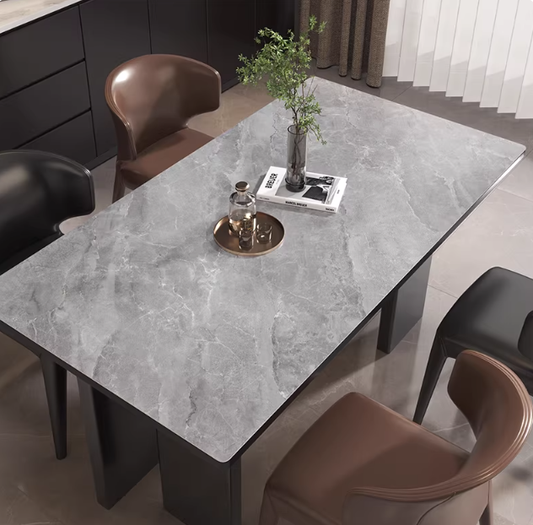 Tischdecke in Grautönen, modern und dekorativ „Graue Balance“