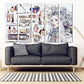 Fashion Wandkunst Vogue Wandkunst Gemälde Frauen Gesichter Wandkunst Gemälde auf Leinwand, Wohnwanddekoration, Leinwandgemälde, mehrteilige Wandkunst