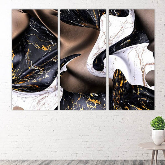 Abstrakte Wandkunstgemälde auf Leinwand, 3-teilige Wandkunst, 4-teilige Leinwand, 5-teilige Leinwand, Heimwanddekor, Leinwandgemälde, extra große Wandkunst