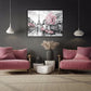 Liebes-Wandbilder auf Leinwand, Wanddekoration für Zuhause, verliebtes Paar in Paris, Valentinstagsgeschenk, Pariser Wandkunst, Wandtattoo Eiffelturm