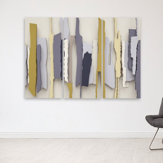 Abstrakte Wandkunstgemälde auf Leinwand, Wohndekor, Leinwandgemälde, 3er-Set Drucke, trendige Wandkunst, Moderne Wandkunst