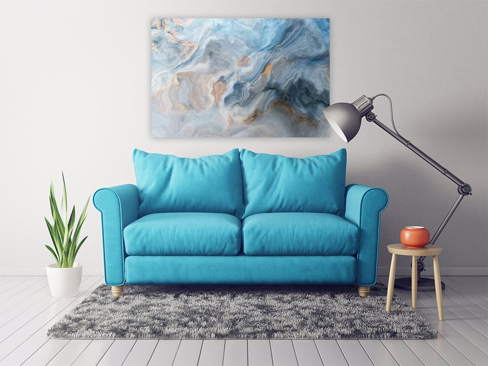 Abstrakte Wandkunst Gemälde auf Leinwand, Wohnwanddekor, Leinwandgemälde, abstrakter Kunstdruck Multipanel Wandkunst moderne abstrakte Kunst