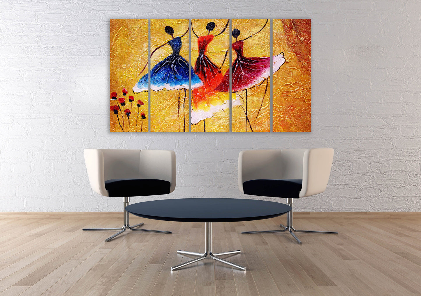 Ballerina-Wanddekoration, Mädchengemälde auf Leinwand, Wanddekoration für Zuhause, Ballerina-Leinwandkunstdrucke, Leinwand-Ballerina-Kunstdruck, Schlafzimmerdekor