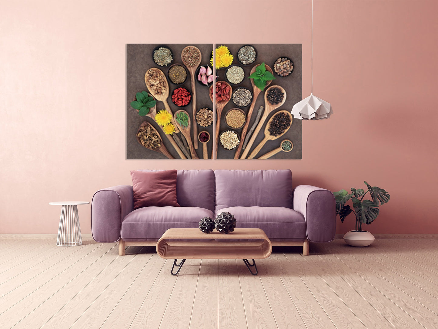 Küchenwanddekor, rustikales Wanddekor, Küchenwandkunst, Küchenleinwand, extra große Wandkunst, mehrteilige Wandkunst, Leinwandwandkunst