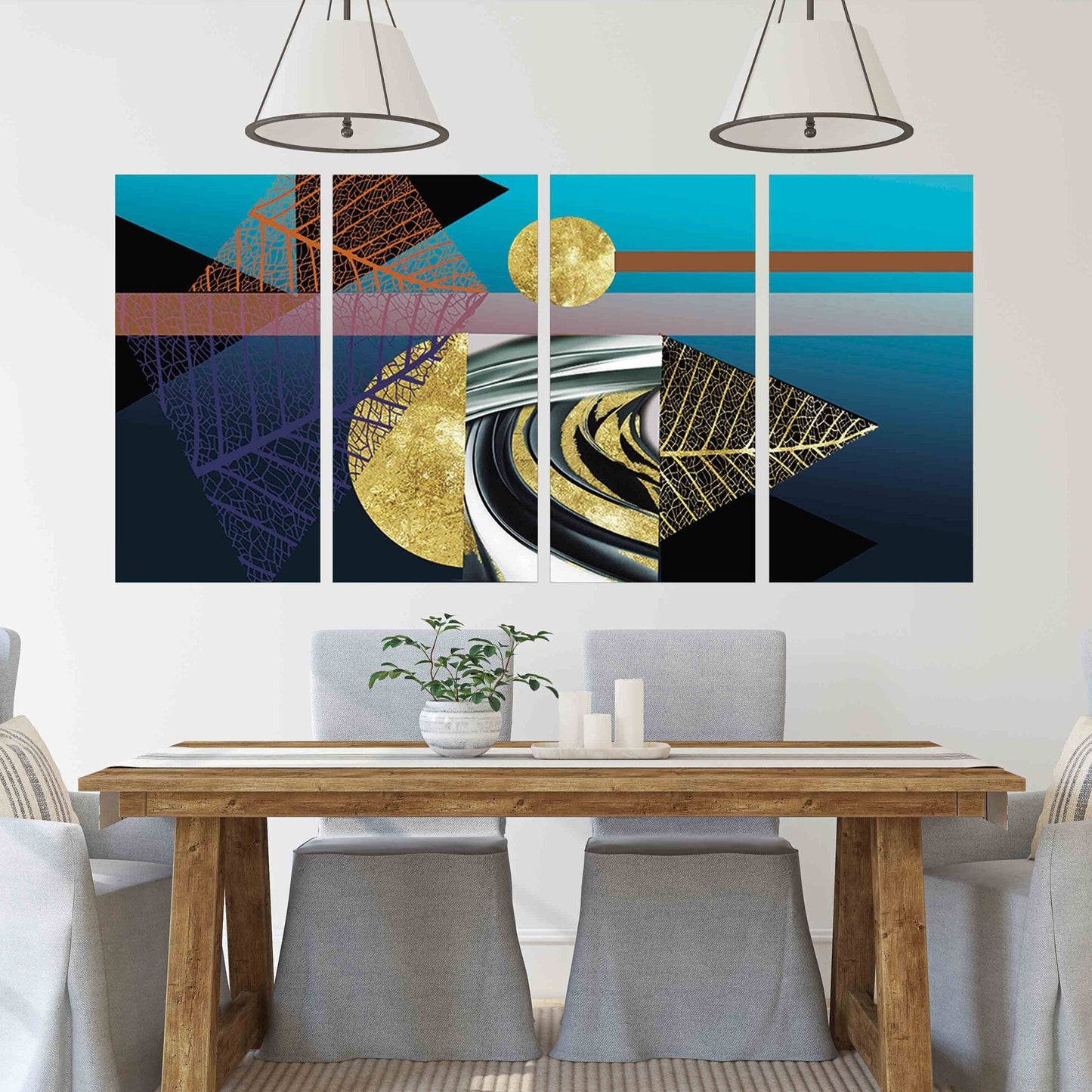 Geometrische Wandkunst, geometrischer Kunstdruck, moderne abstrakte Kunst, abstrakter Kunstdruck, geometrische Wanddekoration, abstrakte Wandkunst, abstrakte Malerei