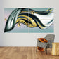 Moderne abstrakte Kunst, abstrakter Druck, mehrteilige Leinwand, Wanddekoration für Räume, abstrakte Wandkunst, abstraktes Gemälde, extragroße Wandkunst