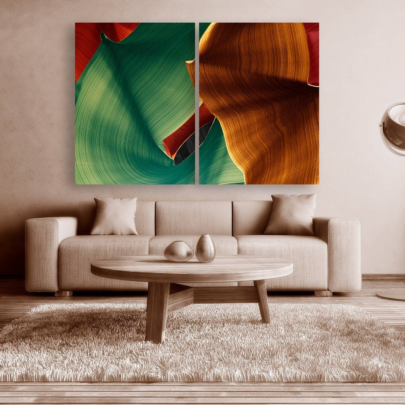 Zeitgenössische Kunst Abstrakt Mehrteilig Extra große Leinwand Wandkunst Wohndekor Geschenk Abstrakte Malerei