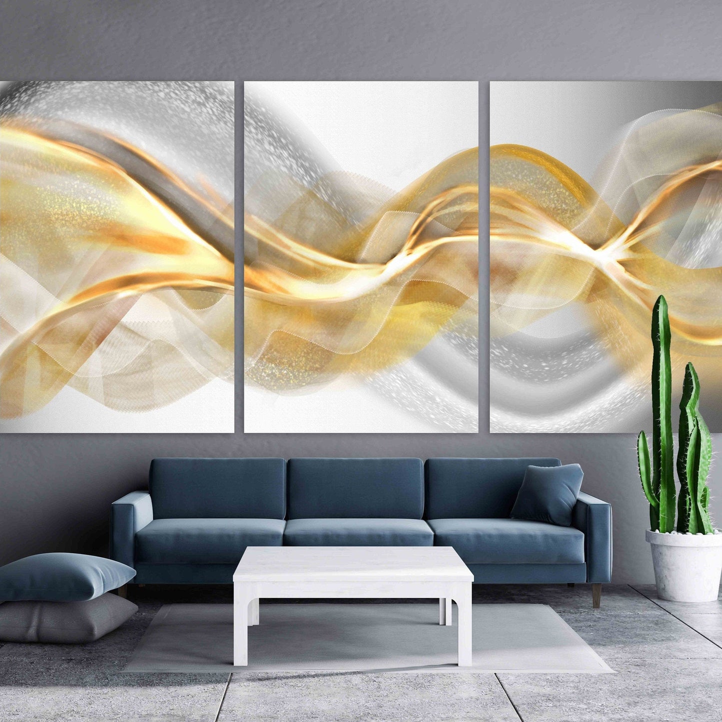 Moderne abstrakte Kunst, abstrakter Kunstdruck, mehrteilige Leinwand, Wanddekoration für Räume, abstrakte Wandkunst, abstraktes Gemälde, extragroße Wandkunst