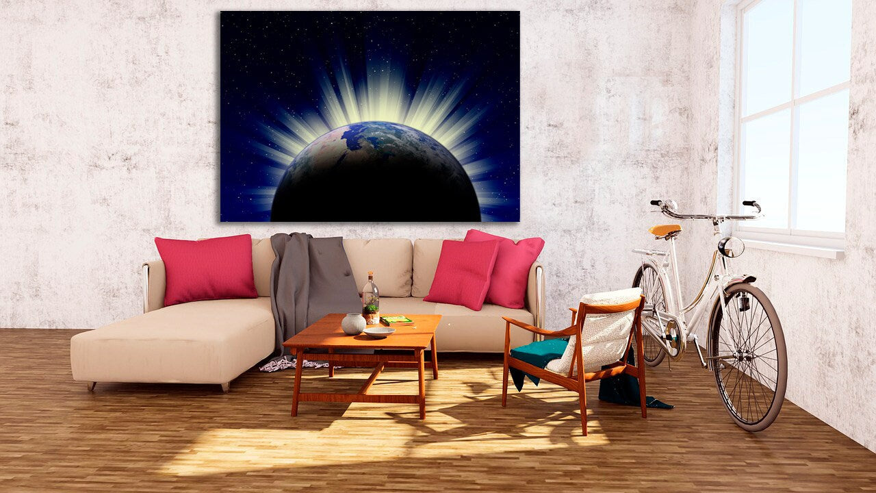 Planeten Poster Сosmos Multi Panel Wandkunst Gemälde auf Leinwand Weltraum Home Wand Leinwand Gemälde Schlafzimmer Wand Dekor Fantasy Kunst