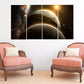 Planeten Poster Сosmos Multi Panel Wandkunst Gemälde auf Leinwand Weltraum Home Wand Leinwand Gemälde Schlafzimmer Wand Dekor Fantasy Kunst