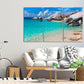 Meereslandschaft Natur Wandkunst Gemälde auf Leinwand Anime Drucke Sonne Meer Sand Meer Küste Drucke Strand Wand Dekor Leinwand Gemälde