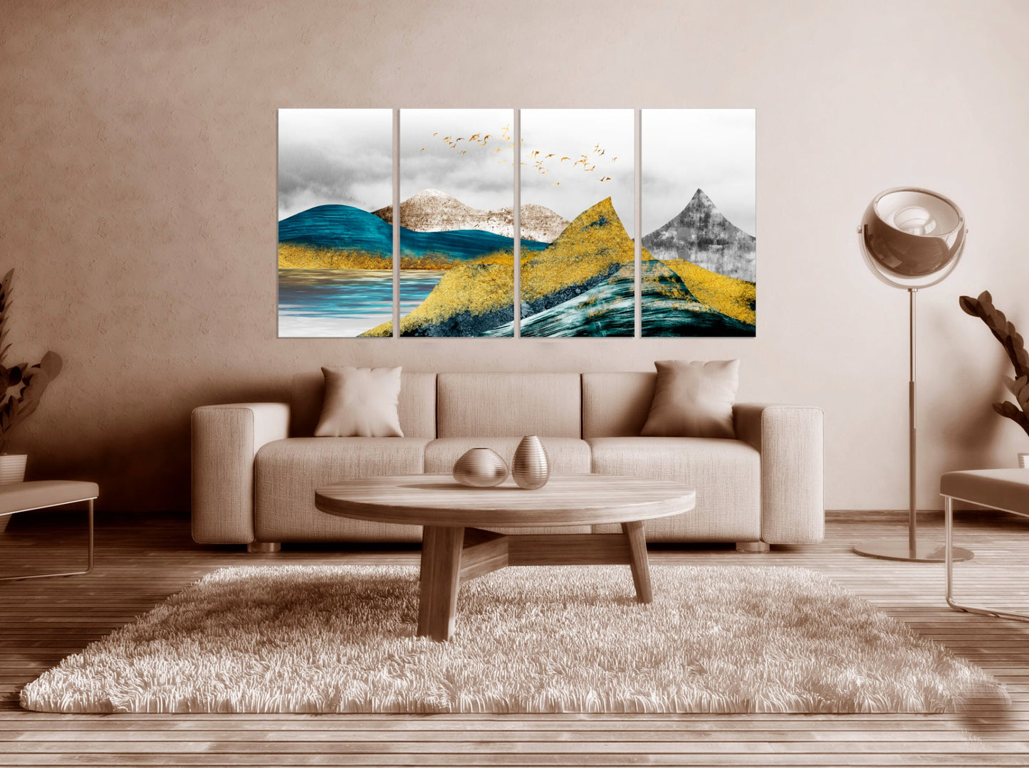 Bergsee Gemälde Original Kunst See Home Wand Dekor Leinwand Gemälde Outdoor Berge Wandkunst Felsen und Berge