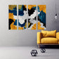 Abstraktes farbenfrohes Gemälde, groß, moderne abstrakte Kunst, abstrakte expressionistische Malerei, abstrakte Wandkunst, Heimwanddekor