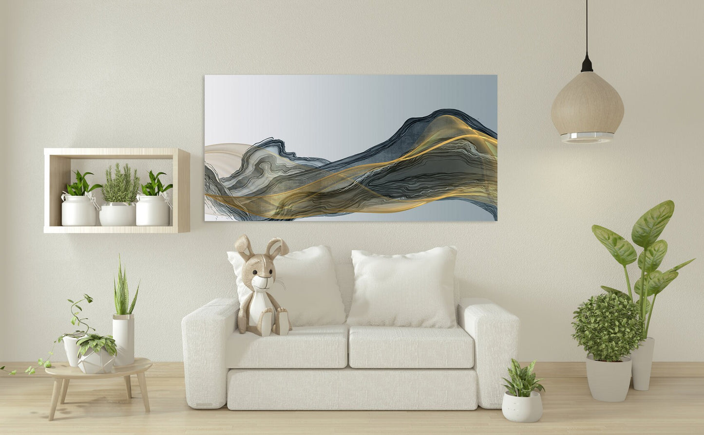 Extra großes Wandbild gerahmtes Leinwandgemälde Moderne abstrakte Kunst Mehrteilige Leinwand Abstrakte Wandkunst Abstrakter Druck Küchenwanddekor