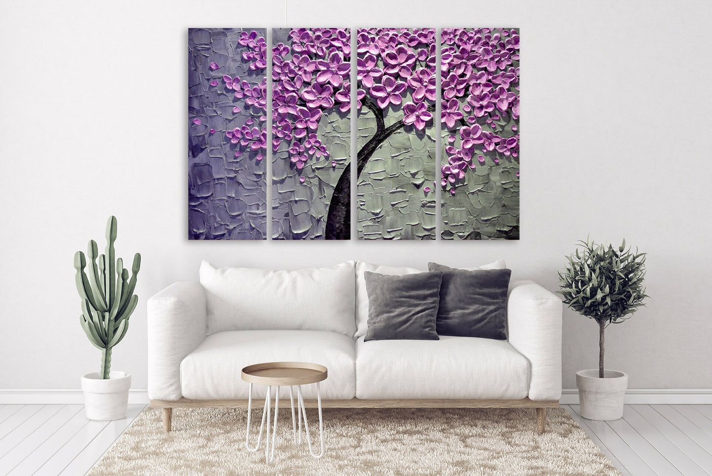Sakura Bonsai Baum Sakura Blüten Florale Wandkunst japanische Wandkunst Leinwand japanische Drucke Wandkunst asiatische Wandkunst riesige Wandkunst