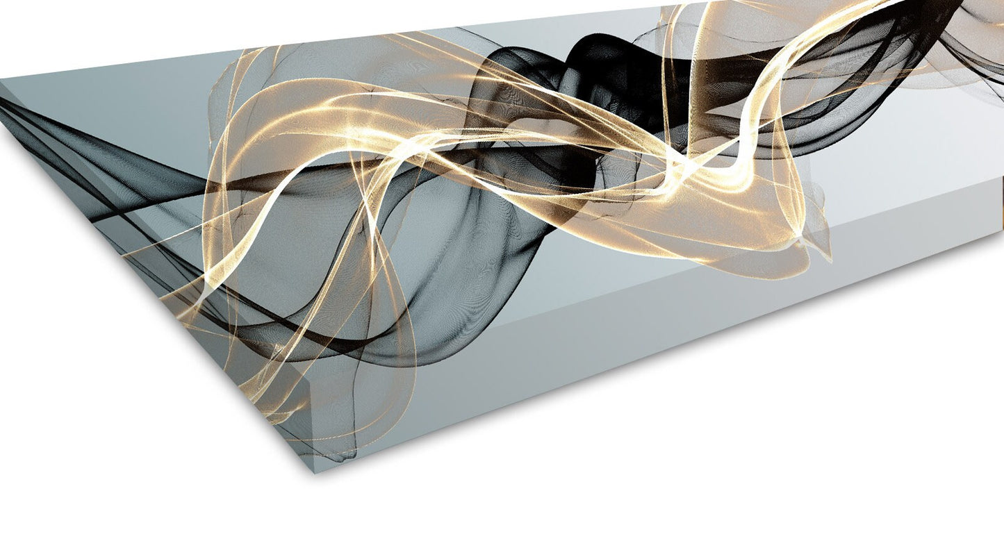 Moderne abstrakte Kunst Schwarz-Weiß-Kunst Mehrteilige Leinwand-Wanddekoration Abstrakte Wandkunst Abstraktes Gemälde Extragroße Wandkunst